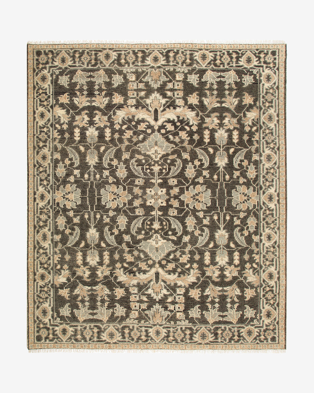 Tapis en laine noué à la main Wayland