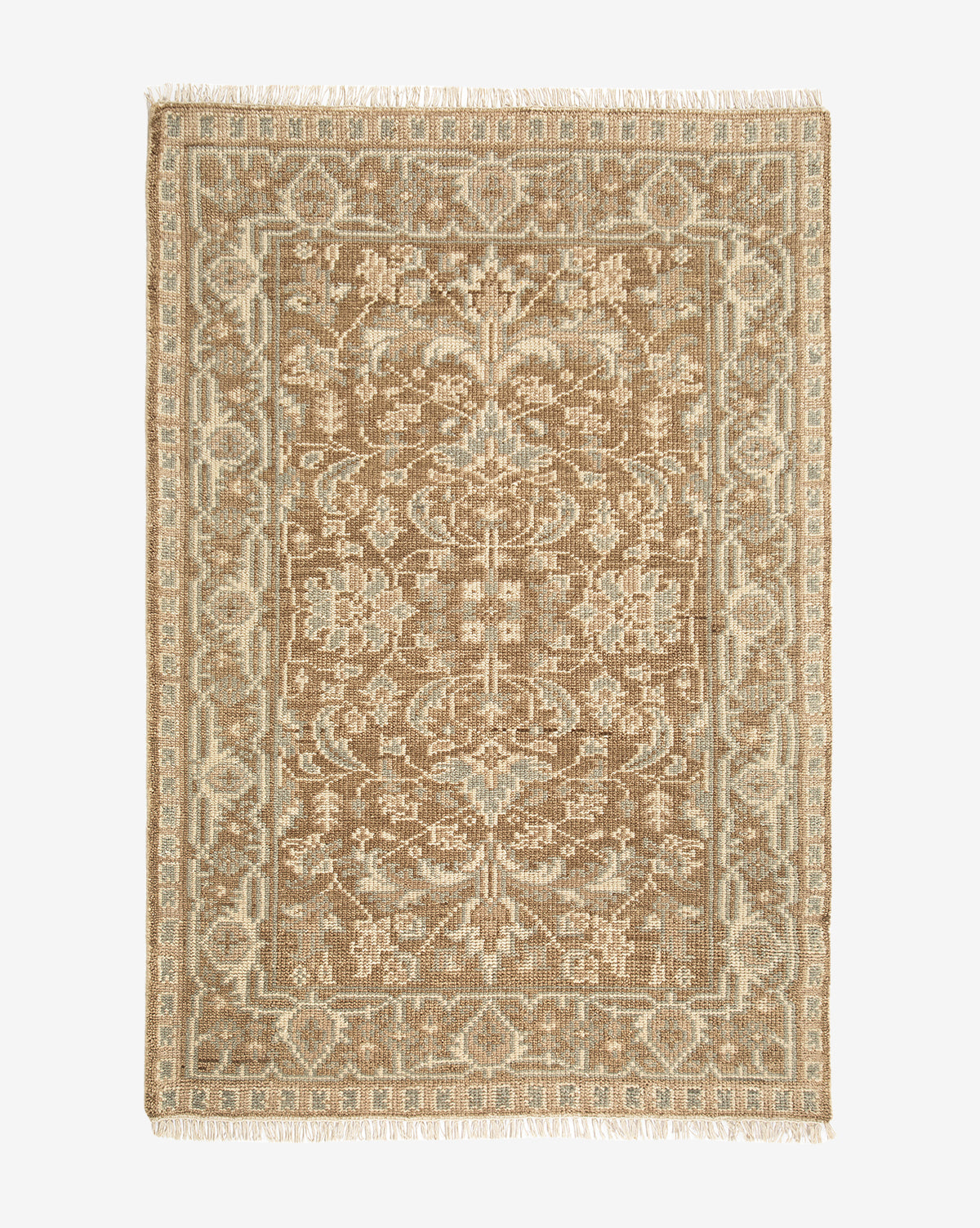 Tapis en laine noué à la main Wayland