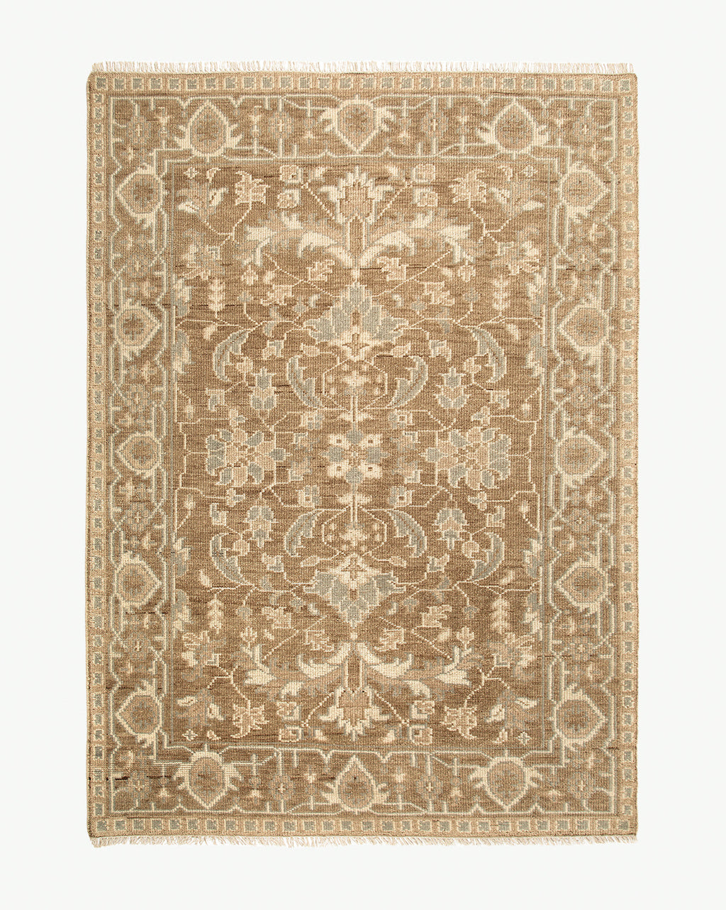 Tapis en laine noué à la main Wayland