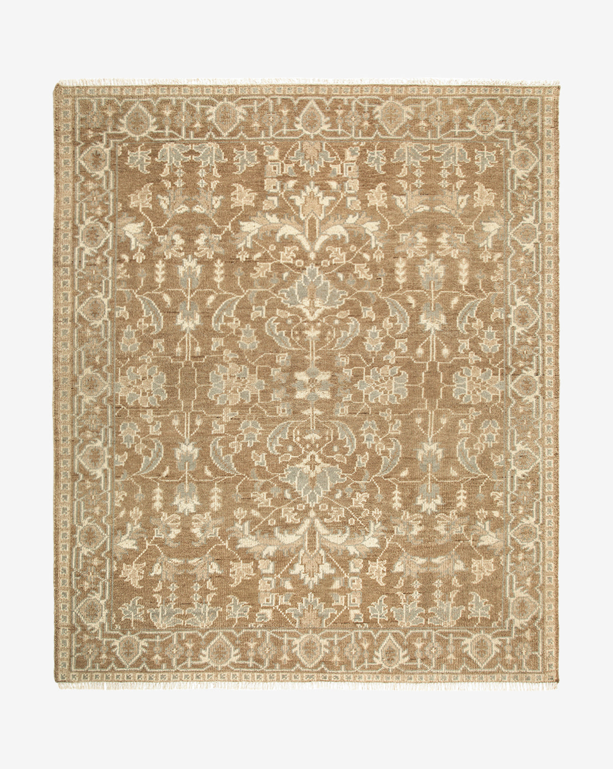 Tapis en laine noué à la main Wayland